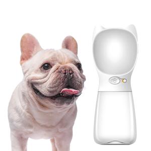Quality 480 Ml Portable Travel Pet Water Bottle For Dogs Bulldog wholesale