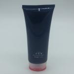 Outlet 100 ml oval shape white empty skin care facial cleanser soft tube plastic