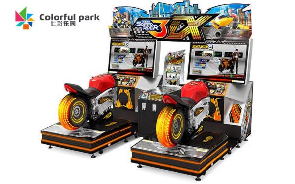 180w Coin Operated Arcade Machines Crazy Speed GP Motorcycle Simulator Racing