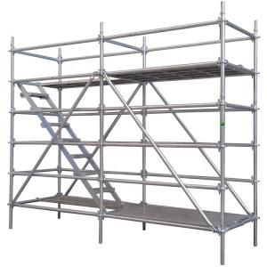 Quality Ring Lock Mobile Steel Scaffolding for Construction Concert wholesale