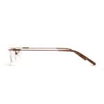 MD133 Square Metallic Optical Frames Unisex Classic Design