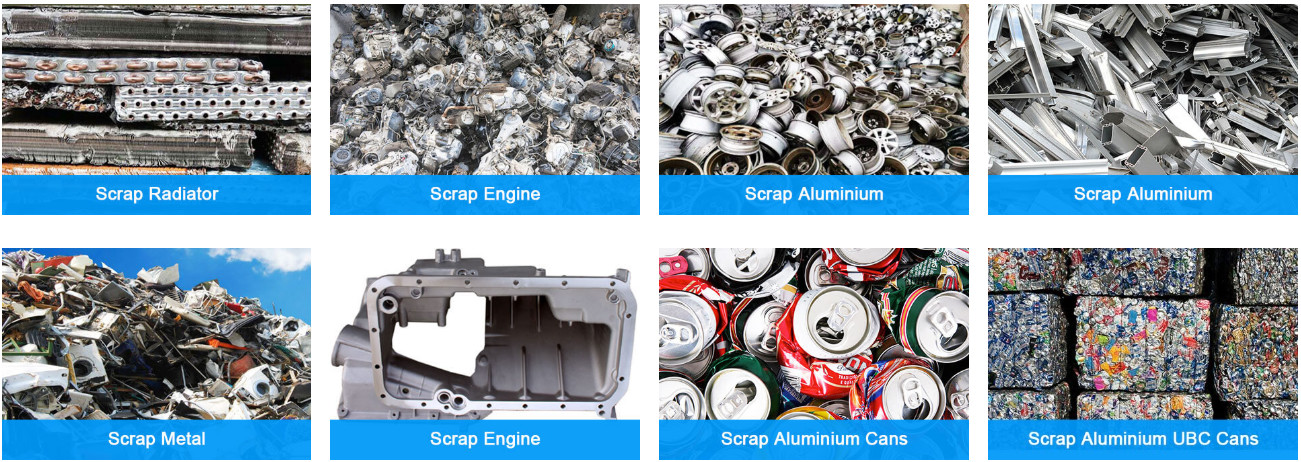 Hydraulic Scrap Radiator Scrap Car Bicycle Shredder Waste Steel Iron Scrap Copper and Aluminum Crusher