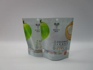 Quality Private label stand up zipper pouch , snack food packaging aluminum foil wholesale