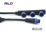 F type Waterproof Cable Splitter LED Street Light Connector IP68