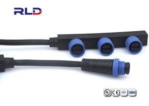 Quality F type Waterproof Cable Splitter LED Street Light Connector IP68 wholesale