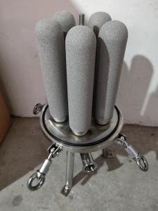 Quality Yuwei Titanium Rod Filter Cartridge With 0.22-10 Micron For Medical/Food/Industry wholesale