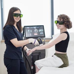 Quality Advanced Diode Laser Hair Removal Machine with Triple Wavelengths 755nm 808nm 1064nm wholesale