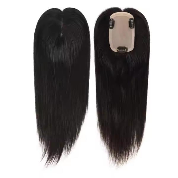 Silk Base Wig Topper Human Hair Wig 100% Unprocessed Virgin Cuticle Aligned