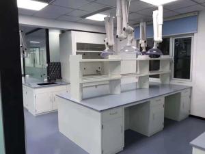 Quality L1500mm Modern Laboratory Furniture Modular Chemistry Lab Bench For School Hospital wholesale