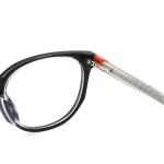 Retro Eyeglasses Unisex Round Acetate Glasses Non Prescription AC Lens