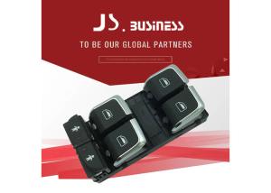Quality Chrome Driver Side Window Switch Quattro Glass Lift Master Electric Switch Button wholesale