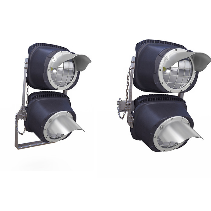 RoHS 120lm/W Football Stadium Lights 2700K Flood Light For Badminton Court