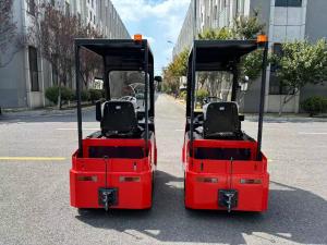 Quality AC Drive Motor 24V 490AH Battery-powered Tow Tractor for Industrial Applications wholesale