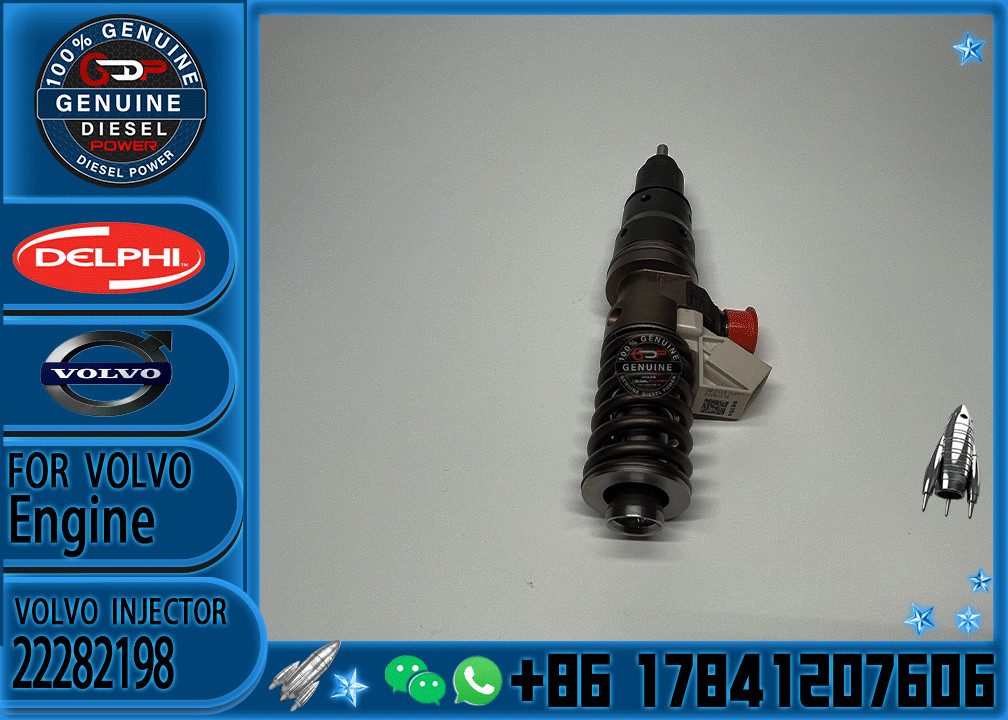 Diesel Fuel Injector common rail parts injector 22459521 22282198 BEBE1R13101 1112005-E9300 for VOLVO