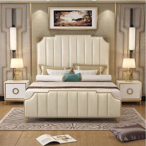 Quality PU Upholstery Hotel Luxury Bed wholesale