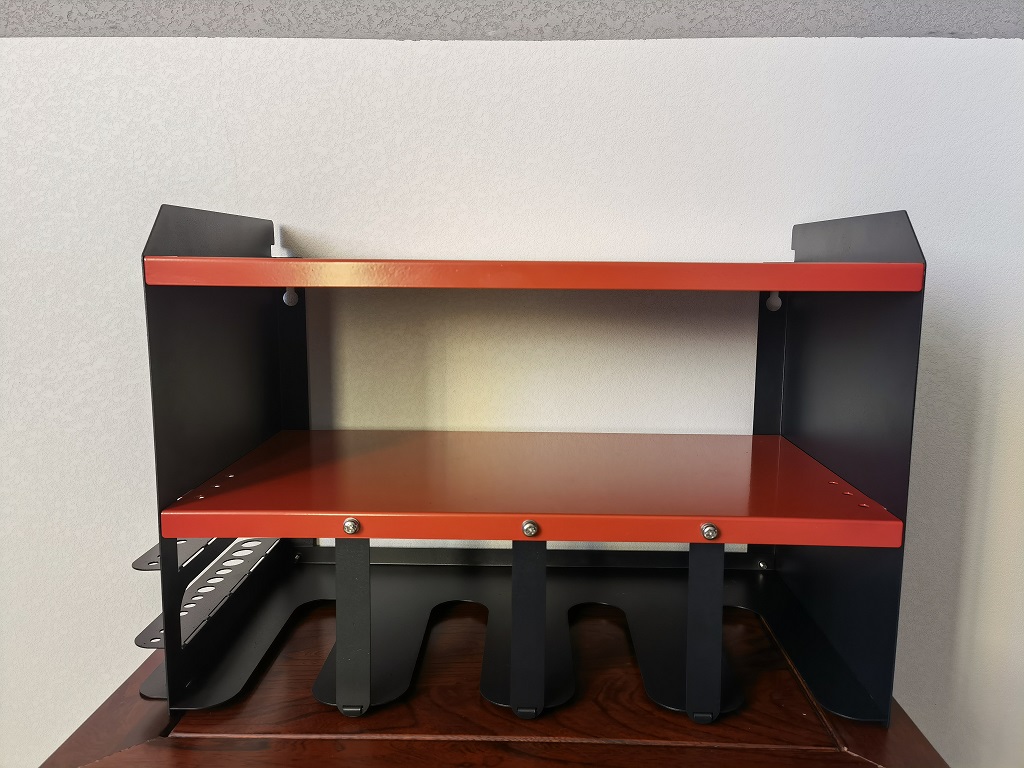 Standard 3-Layer Wall Mounted Power Tool Organizer 43*19*10cm Tool Storage Holder