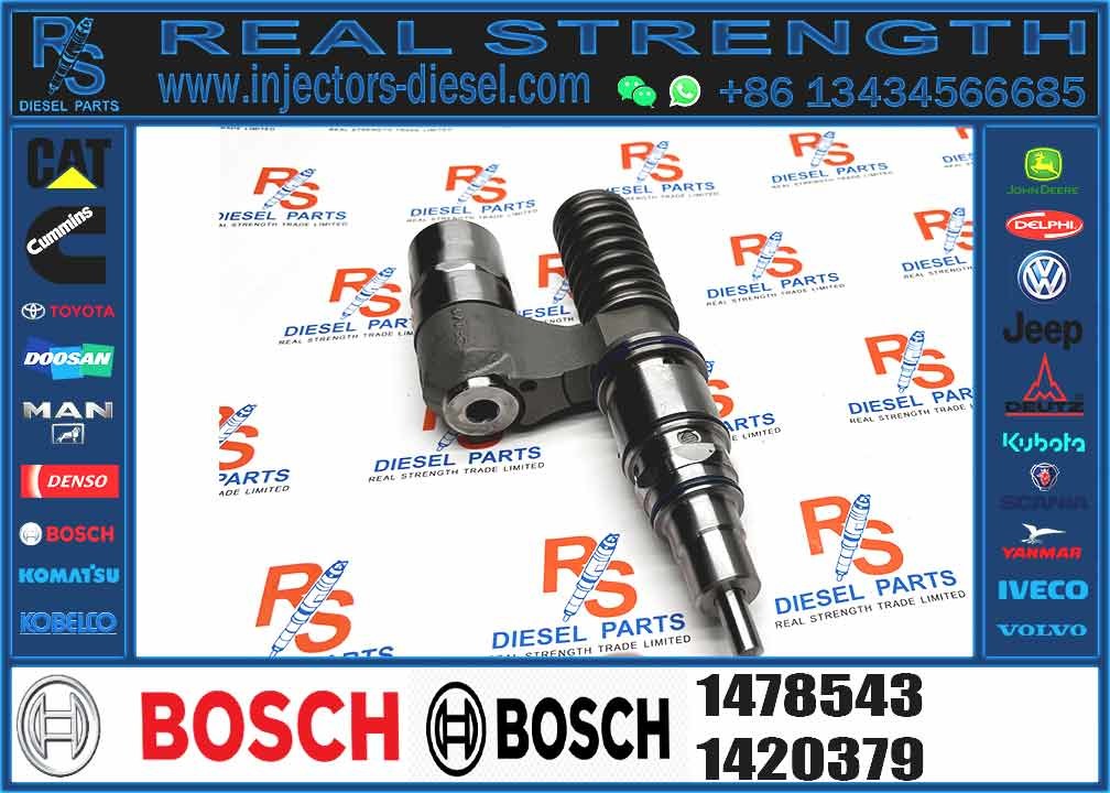 Real Fuel Injector Assembly 1478543 For Scania D12 Series