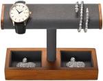 Solid Wood Watch Display Stand T-bar Watch Stand Jewelry Holder Stand Watch