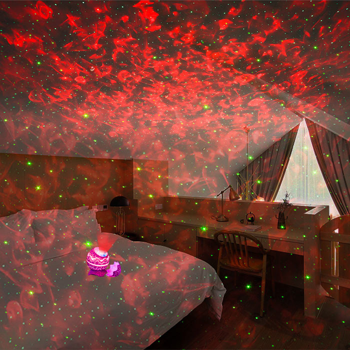 ODM Practical Dinosaur Egg Night Light Stars Projector Multi Scene