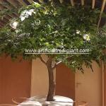 Green Leaves Happiness Artificial Evergreen Trees Ten Years Life Time