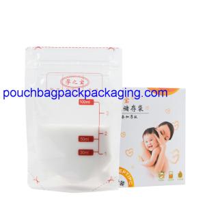 Quality BPA free breastmilk storage bag 100 ml 30 pcs or 38pcs food grade for baby feeding wholesale