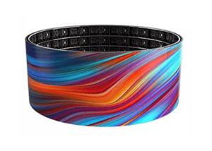 Quality DP1.2 Flexible LED Screen IP41 P1.953 Curved Video Wall Displays wholesale