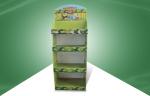 Four - Shelf Cardboard Display Stands , Retail Cardboard Displays Promotions