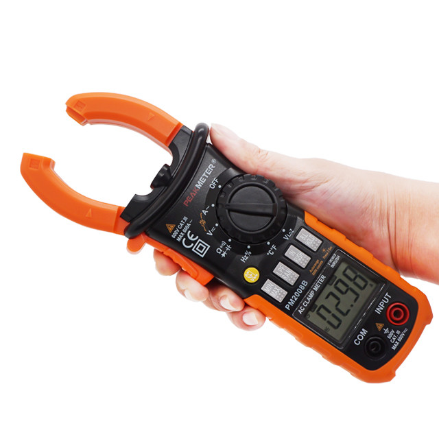 AC/DC Digital 6000counts Clamp Meter With Ammeter Diode Test Ohmmeter Measurement