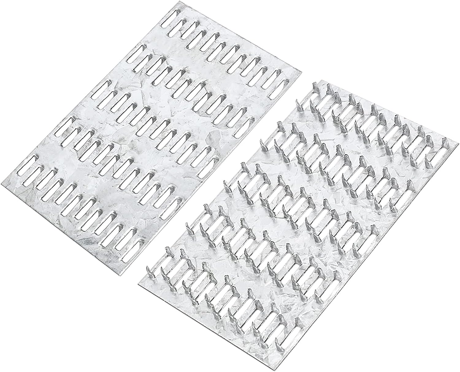 1.0mm Thickness Galvanized Steel Truss Plates 3 X 5 Inch for Roofing Wood Connector
