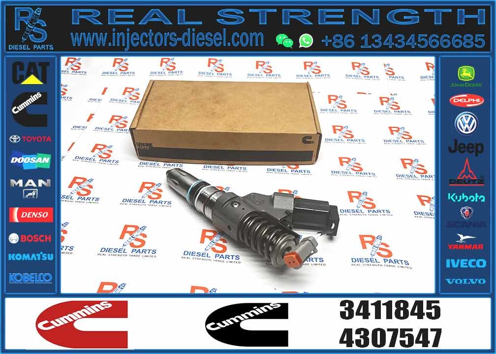 Diesel engine parts QSM11 ISM11 fuel injector 3411845