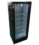 330L single glass door upright beverage showcase super market beverage cooler