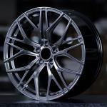 FORGED Concave T6061 Gun ash 5x108 5x112 5x114.3 5x120 piece car alloy wheels 18