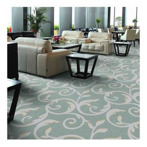 Quality Lobby Wall To Wall Woven Axminster Carpet With Wool And Nylon wholesale