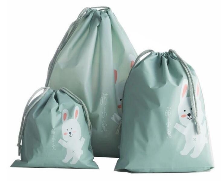 Recycled Foldable Nylon Polyester Tote Bag with logos polyester shopping bag Custom advertising handle non woven bag PAC