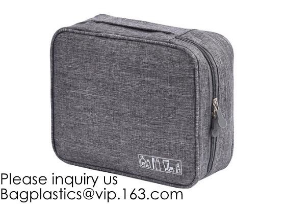 Personalized Portable Bridesmaid Gift Canvas Cosmetic Bag,Washed Canvas Toiletry Cosmetic Bag, Bagease, bagplastics