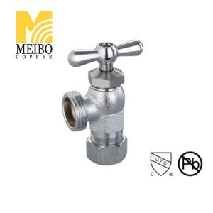 Quality Threaded Retaining Ring 3/4 inch boiler drain valve Brass Chrome Plating wholesale