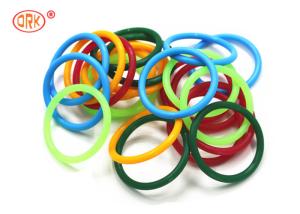 Quality Universal Coloured FKM O Rings Sealing , Heat Resistant O Ring AS568 wholesale