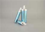30ml 50ml 100ml Blue Color Round shape Plastic Lotion Bottle Silver Plastic
