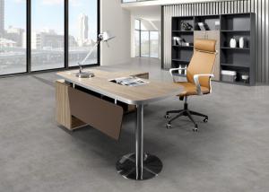 Quality Simple Line Design Melamine Office Furniture Executive Desk Beautiful Appearance wholesale
