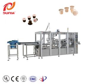Quality Four Lanes Aluminum Nespresso Coffee Capsule Filling Sealing Machine With CE Certificate wholesale