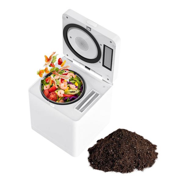 Commercial Electric Food Recycler 110V With Stainless Steel Grinding Chamber
