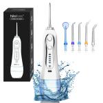 IPX7 Waterproof Ultrasonic Water Flosser Teeth Cleaner 40-140PSI Water Pressure