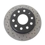 OE 95535140251 Titanium Alloy Car Brake Disc Size 350*34MM Semi Metal Dustless