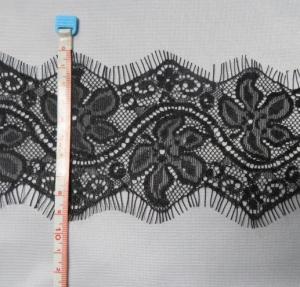 Quality Nylon Eyelash Lace Trim for ladies garment wholesale