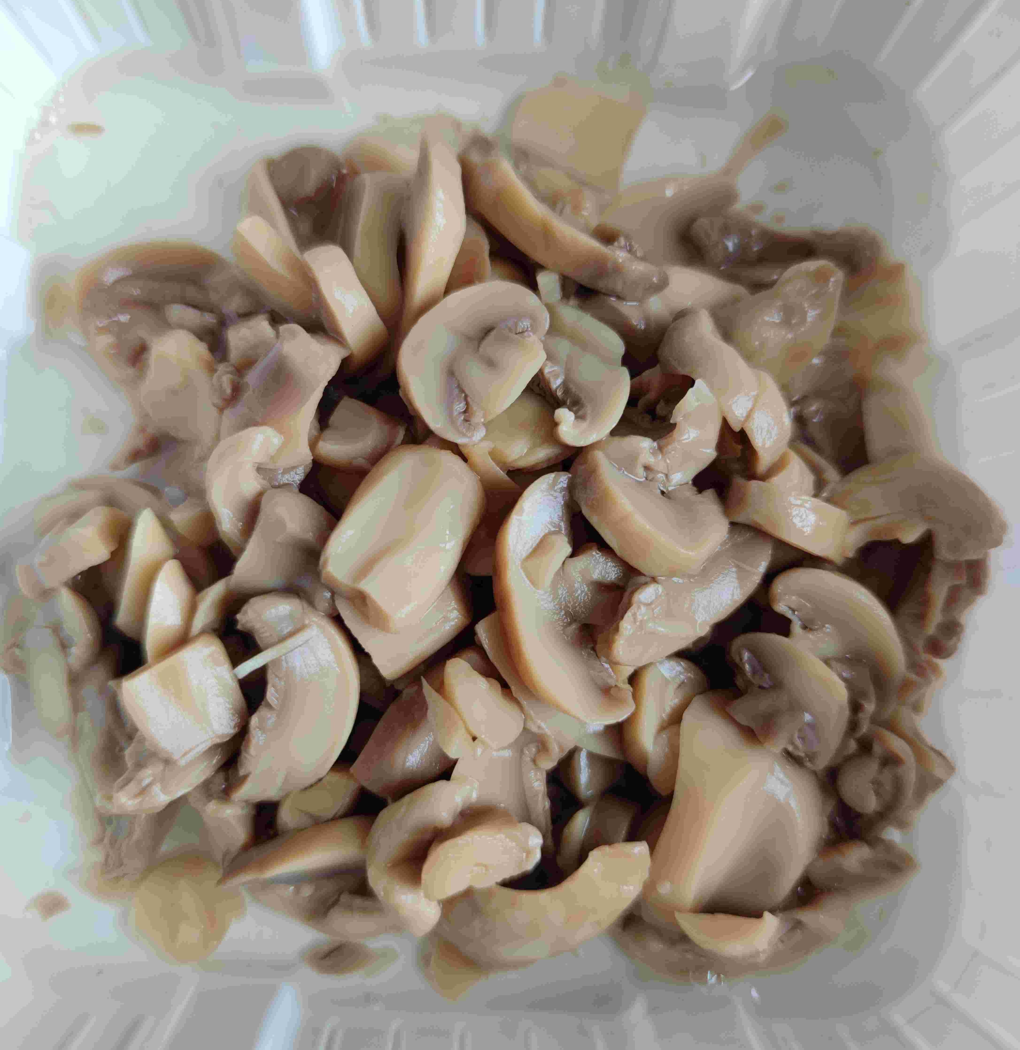 425g Canned Sliced Mushrooms Without King Oyster Mushrooms