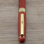 Rosewood Fountain Pen With Custom Logo Hand Polishing Wooden Craft Pen Business