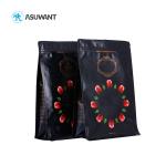 Plastic Laminated 130mic VMPET Flat Bottom Zipper Pouch