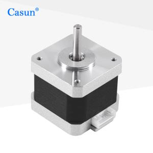 China Casun 42mm NEMA 17 Hybrid Stepper Motor 12V 350mN.M For CNC Robot on sale