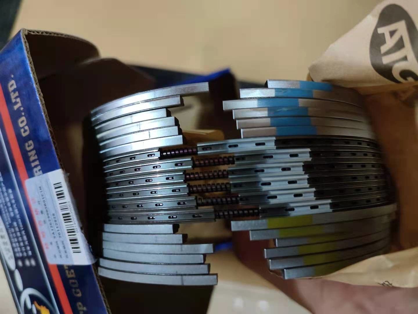 3803977 TP Piston Rings Diesel Engine Part M11 Engine Piston Ring Set