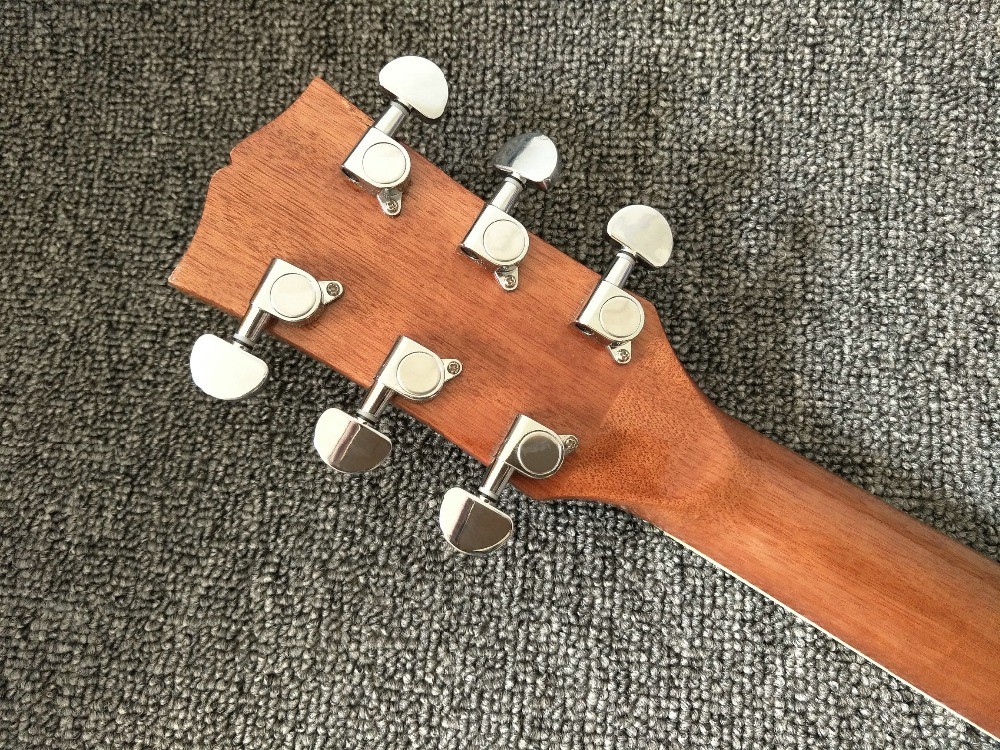 Factory customization Solid Spruce Top Mt D45c Cutaway Electric Acoustic Guitar